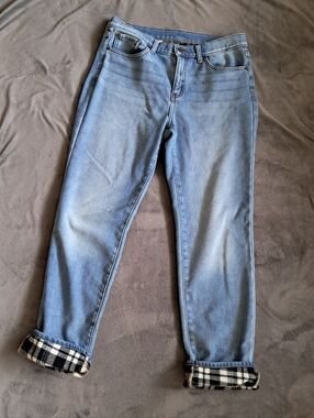 Eddie Bauer Women’s Flannel Lined Jeans